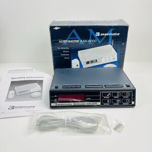 Ameriphone Alertmaster AM6000 Hearing Impaired Wireless Notification Bed Shaker